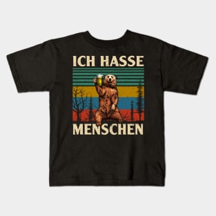 ICH HASSE MENSCHEN Kids T-Shirt